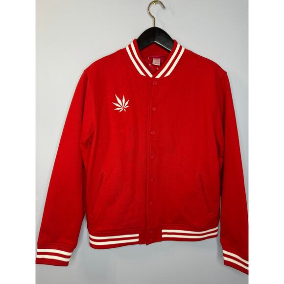 Medmen Other - Medmen Red Versatile Bomber Jacket Unisex Sz XL